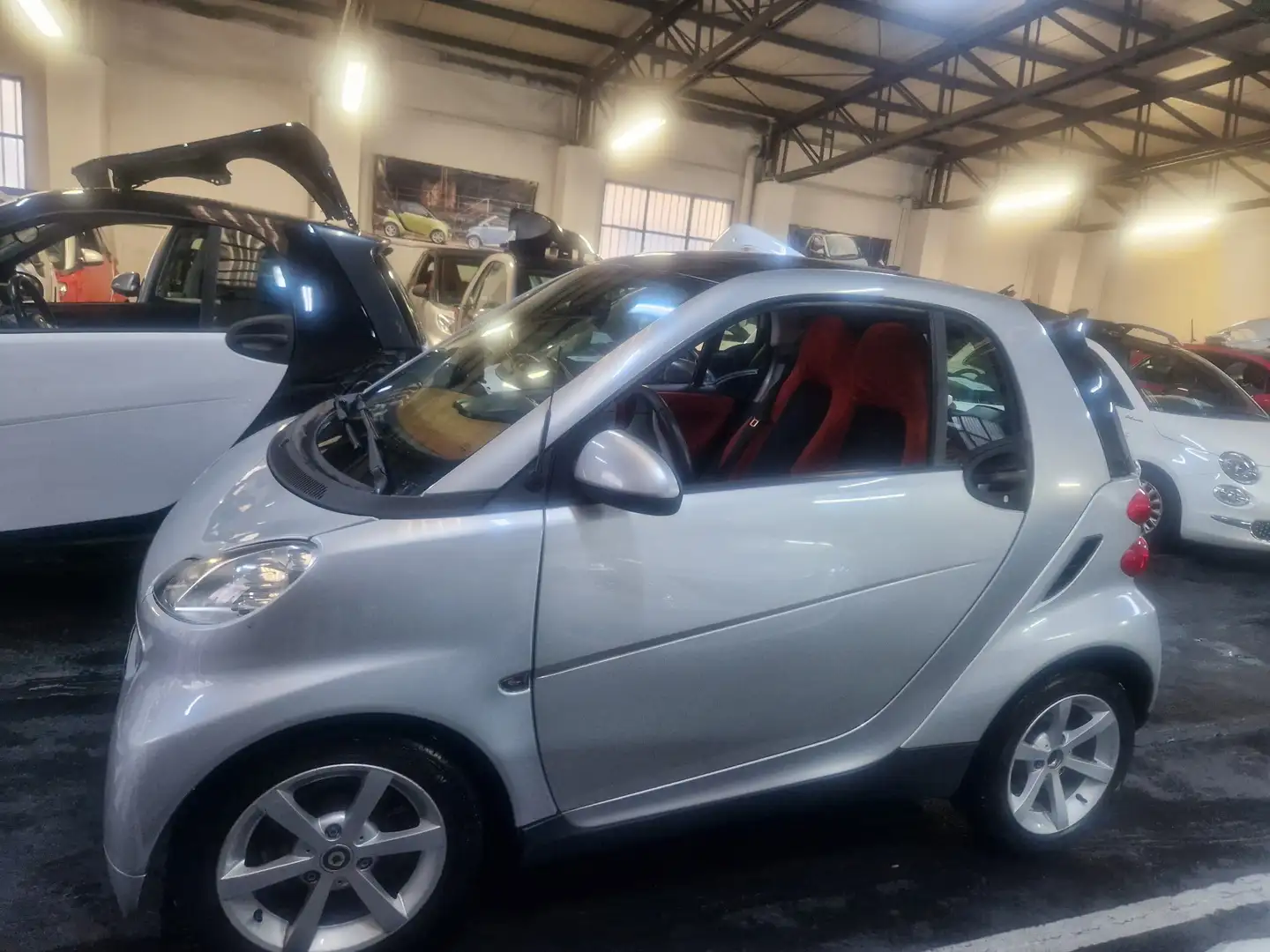 smart forTwo passion Turbo motore revisionato garanzia Argent - 1
