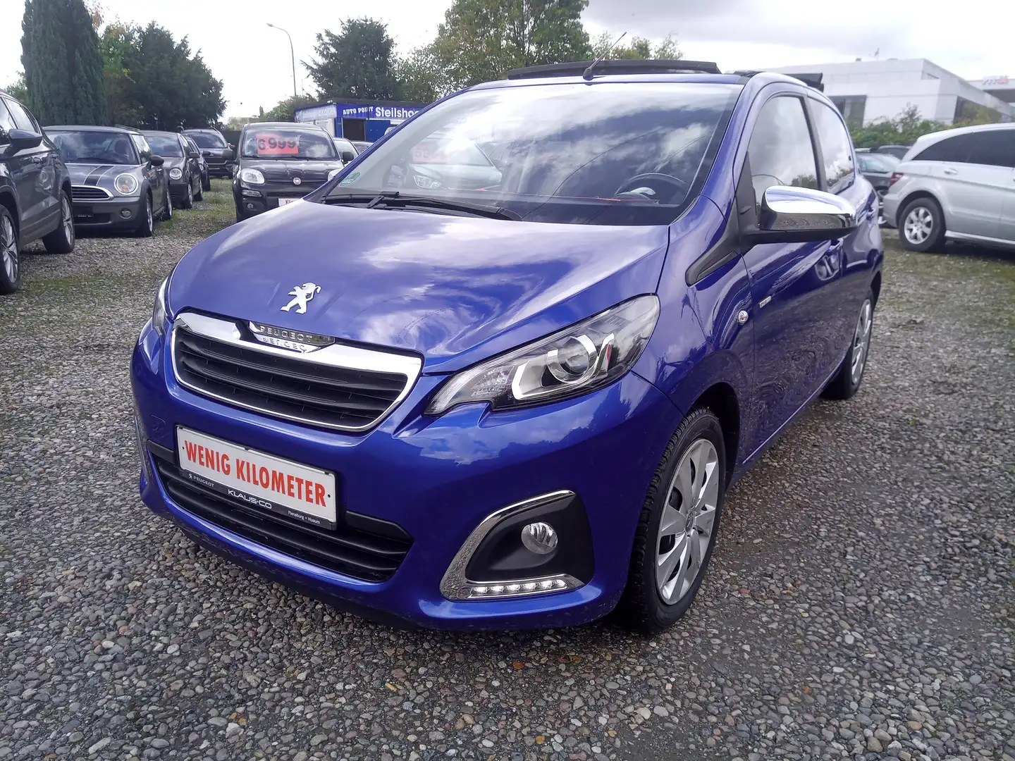 Peugeot 108 108 5-Türer VTI 72 Top! Style Lamellendach Blau - 1