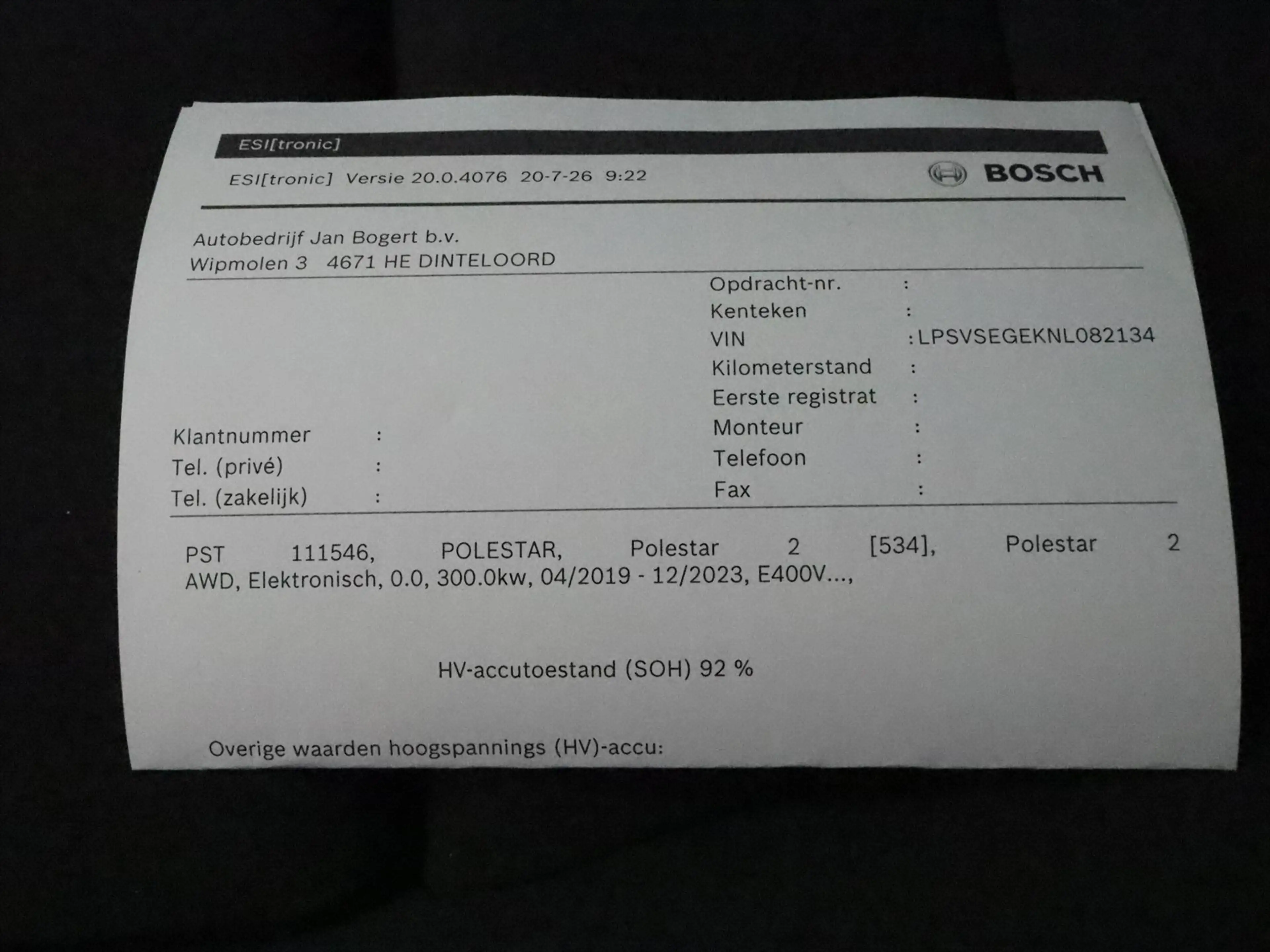 Polestar 2 Long Range Single Motor 231pk 92.3% SoH [ WARMTEPO — photo 37