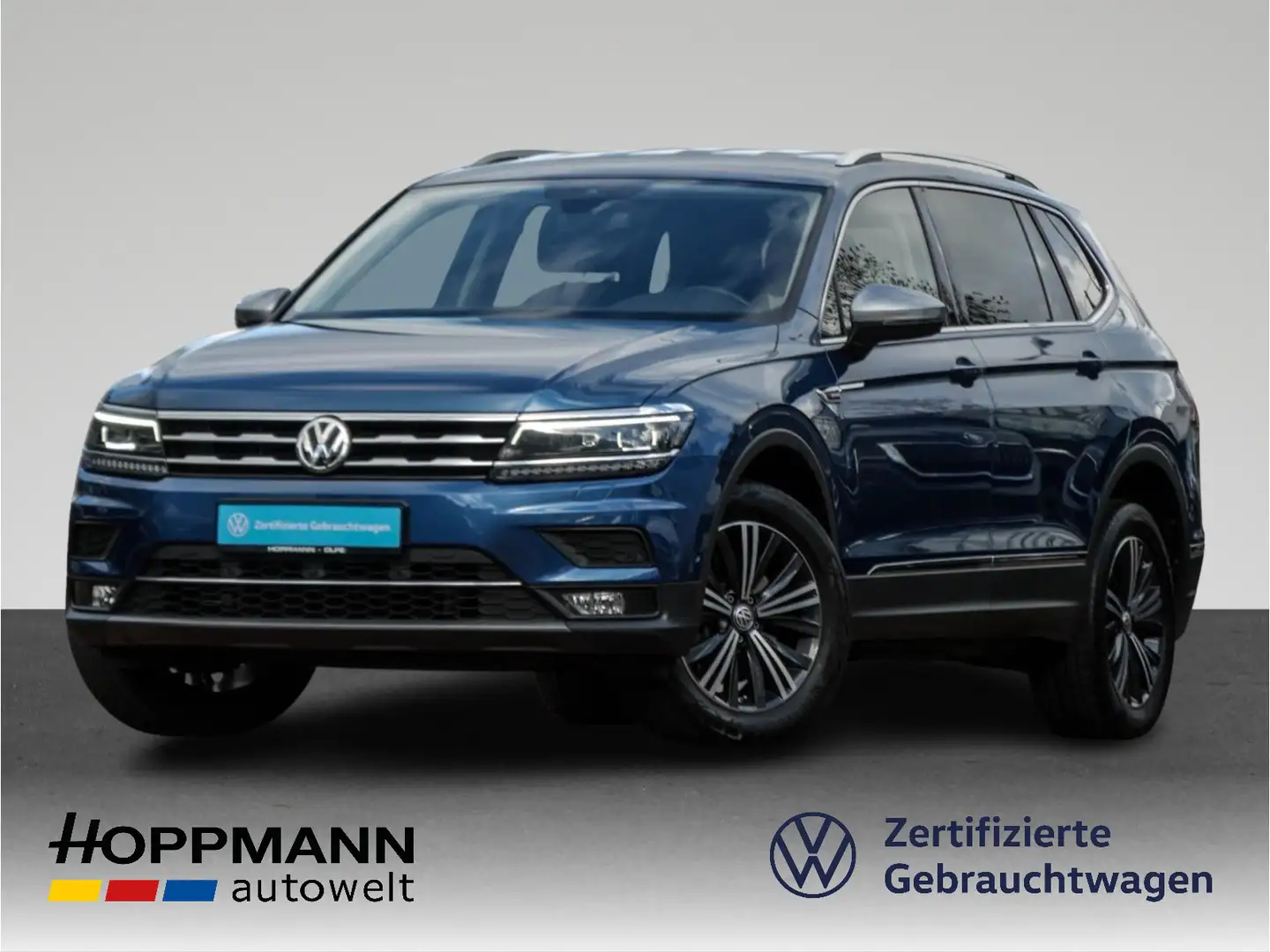 Volkswagen Tiguan Allspace 2.0 TDI Highline 4Motion DSG Hig Blau - 1