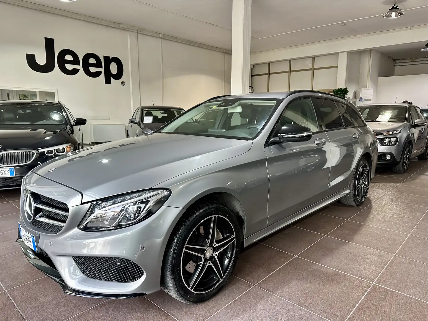 Mercedes-Benz C 220 SW d Premium Force 4matic auto Grigio - 1