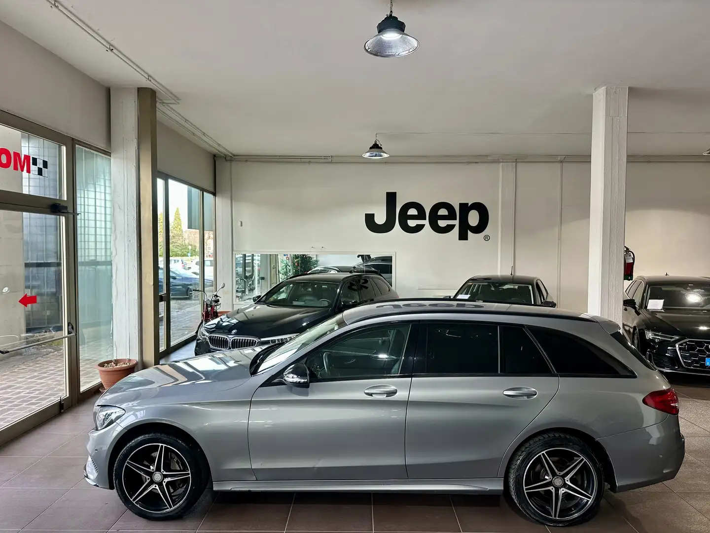Mercedes-Benz C 220 SW d Premium Force 4matic auto Grigio - 2