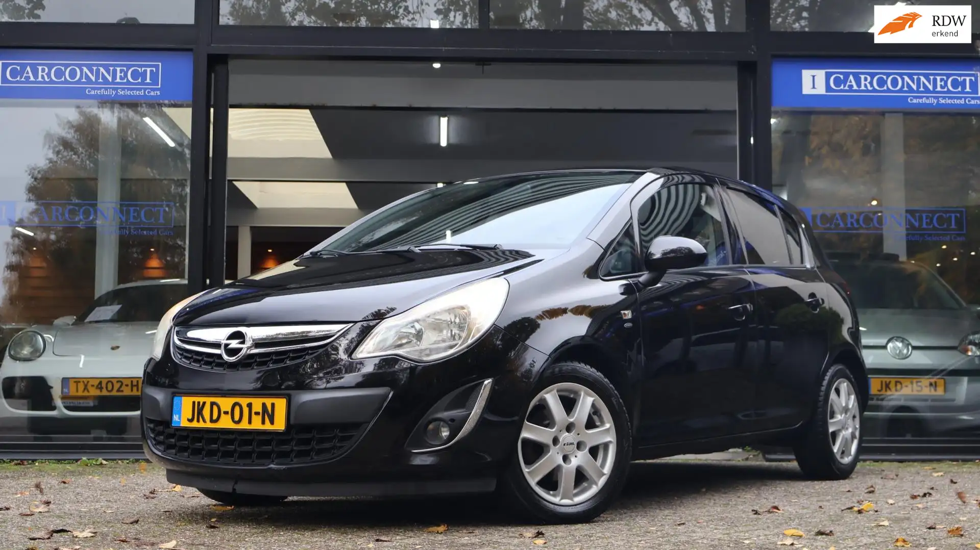 Opel Corsa 1.2 EcoFlex Selection 69pk|Airco|LMV|5drs|APK. Noir - 1
