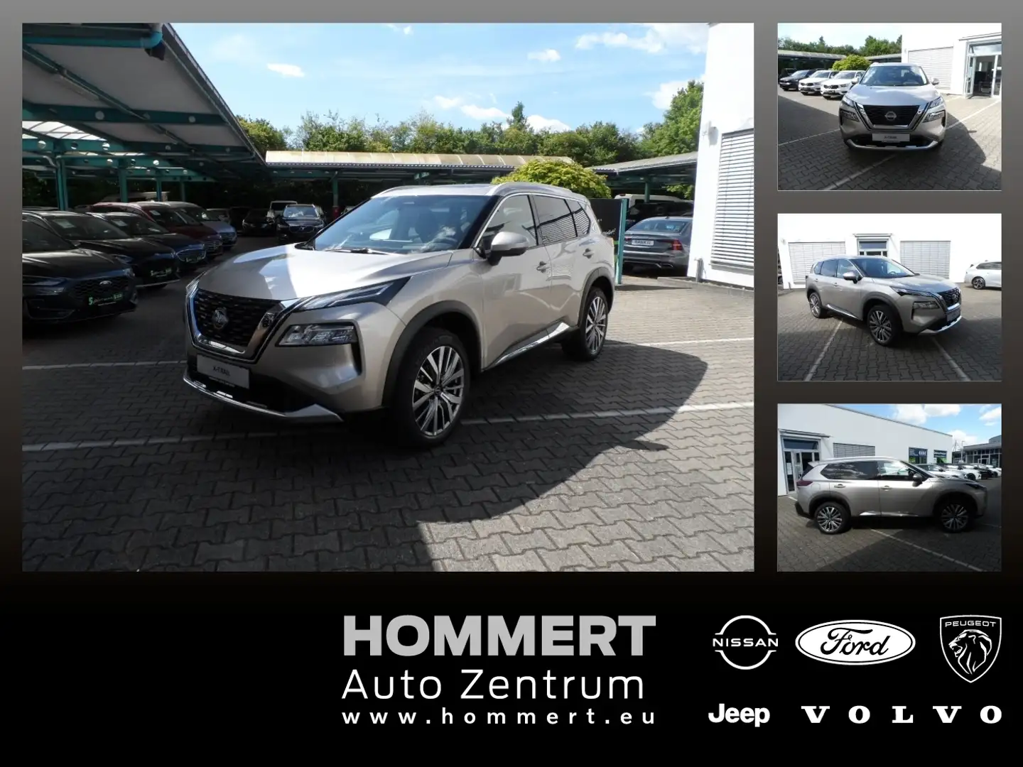 Nissan X-Trail 1.5 VC-T MHEV Tekna HUD/PGD/Bose/20'' Plateado - 1