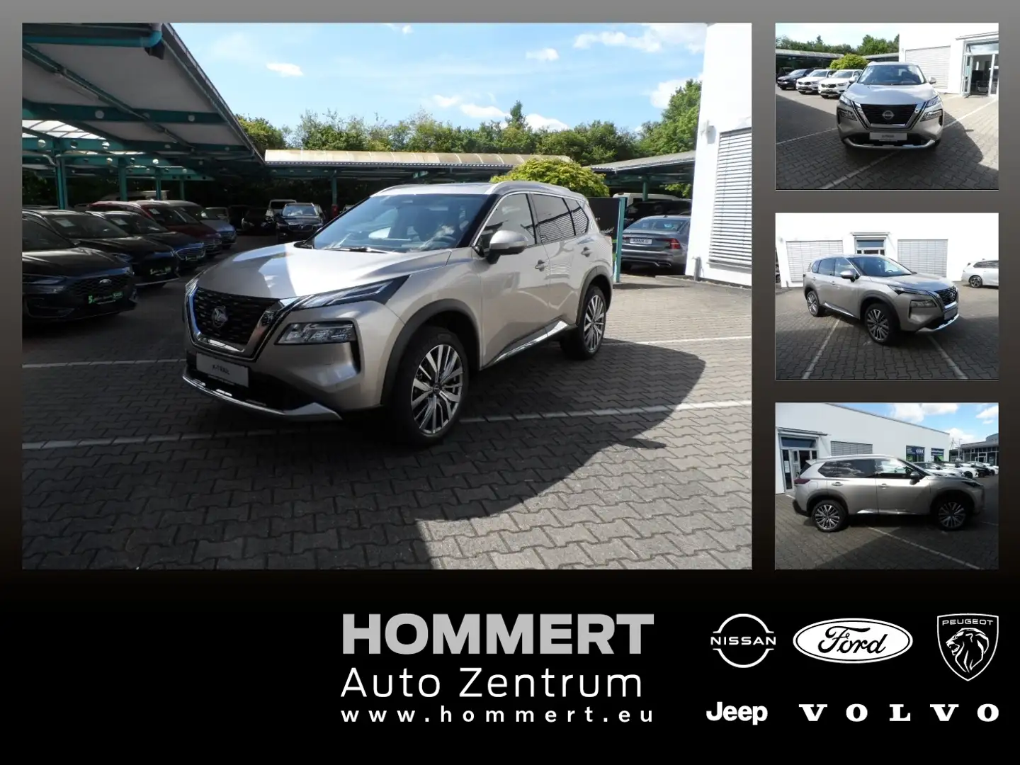 Nissan X-Trail 1.5 VC-T MHEV Tekna HUD/PGD/Bose/20'' Gümüş rengi - 1