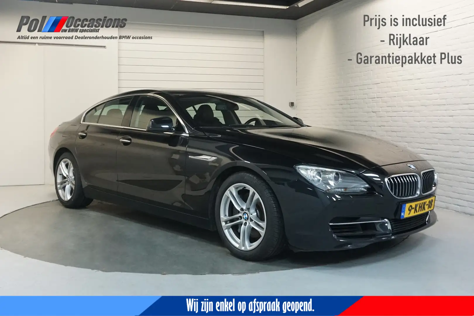 BMW 640 6-serie Gran Coupé 640i Sportstoelen | Achteruitri Zwart - 1