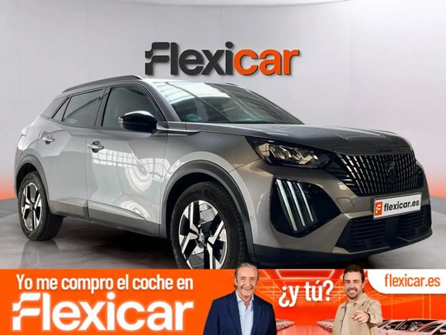 Peugeot 2008 1.2 PureTech S&S Allure EAT8 130 Gris - 1