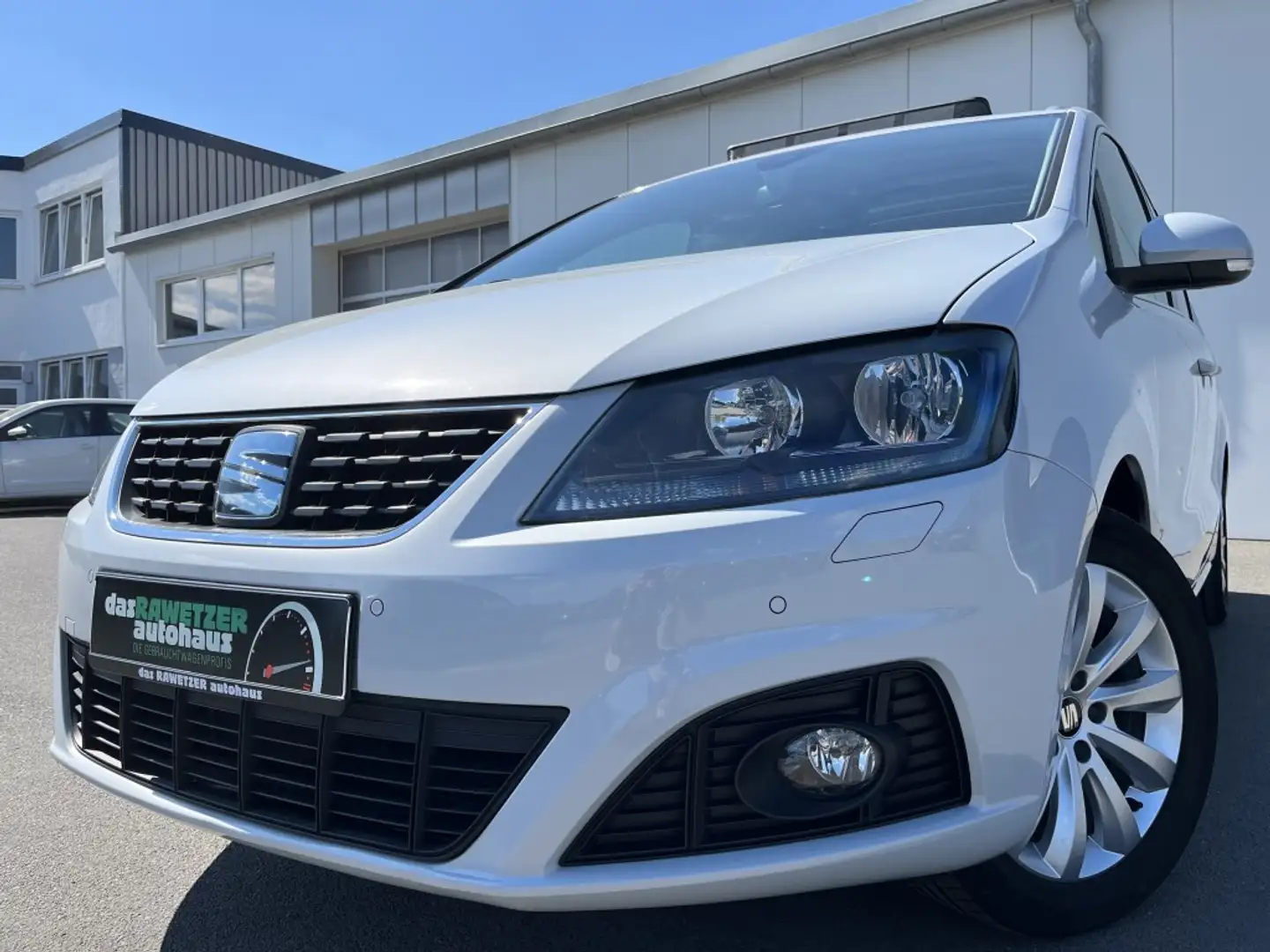 SEAT Alhambra 2.0 TDI Style 194€ m. 20% Anzahlung STHZ Panoram Weiß - 1