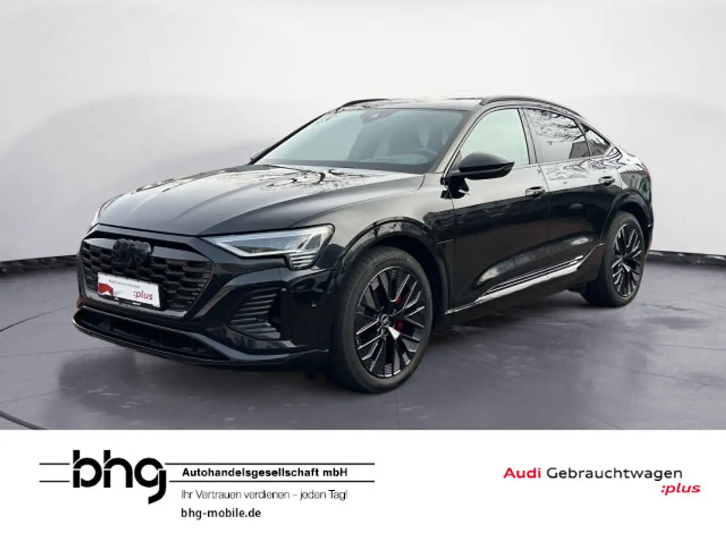 Audi Q8 e-tron Q8 e-tron Sportback 55 quattro S-line Matrix/AHK Schwarz - 1