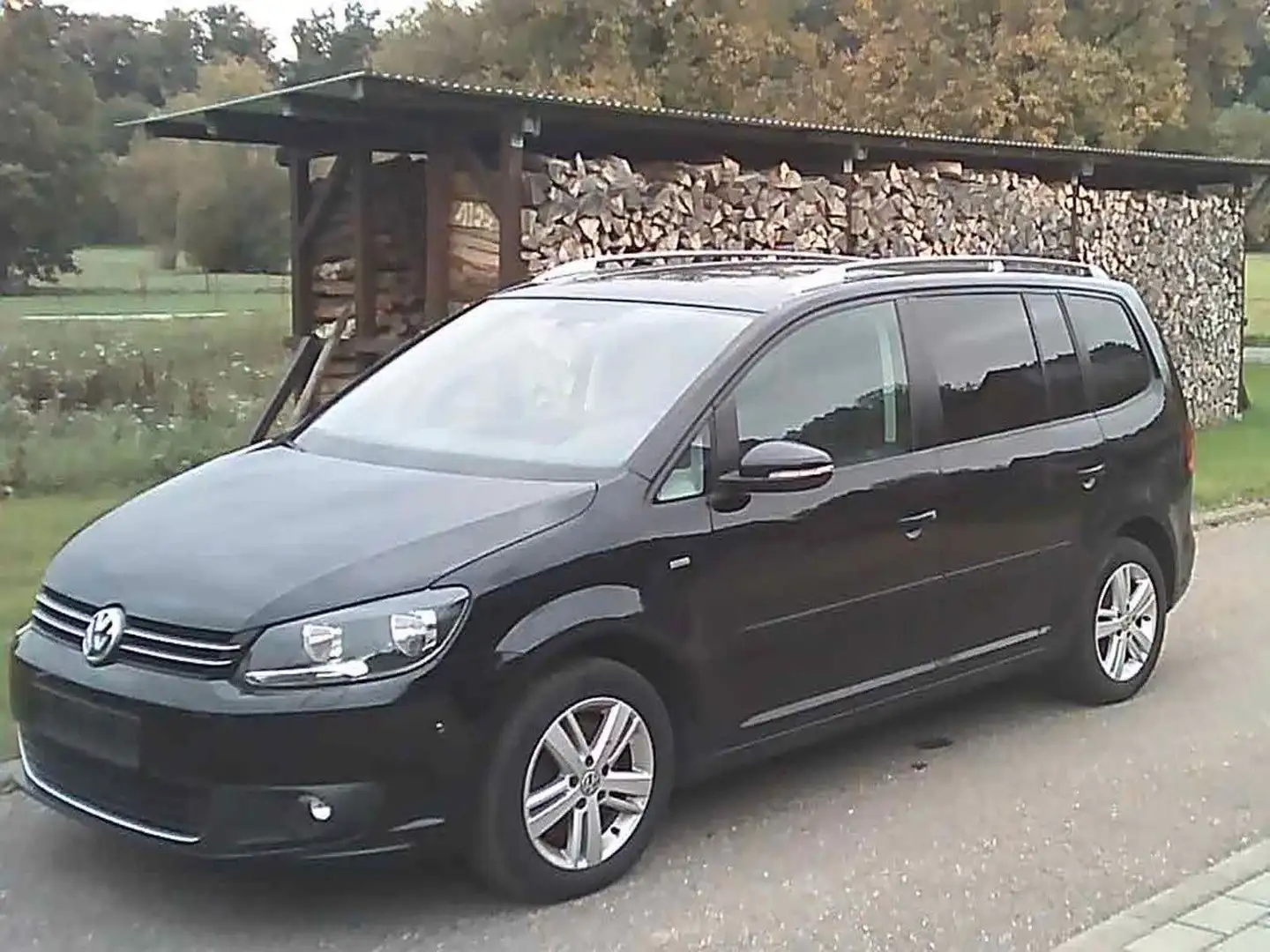 Volkswagen Touran Match 7 Sitze Getriebe schaden Schwarz - 1