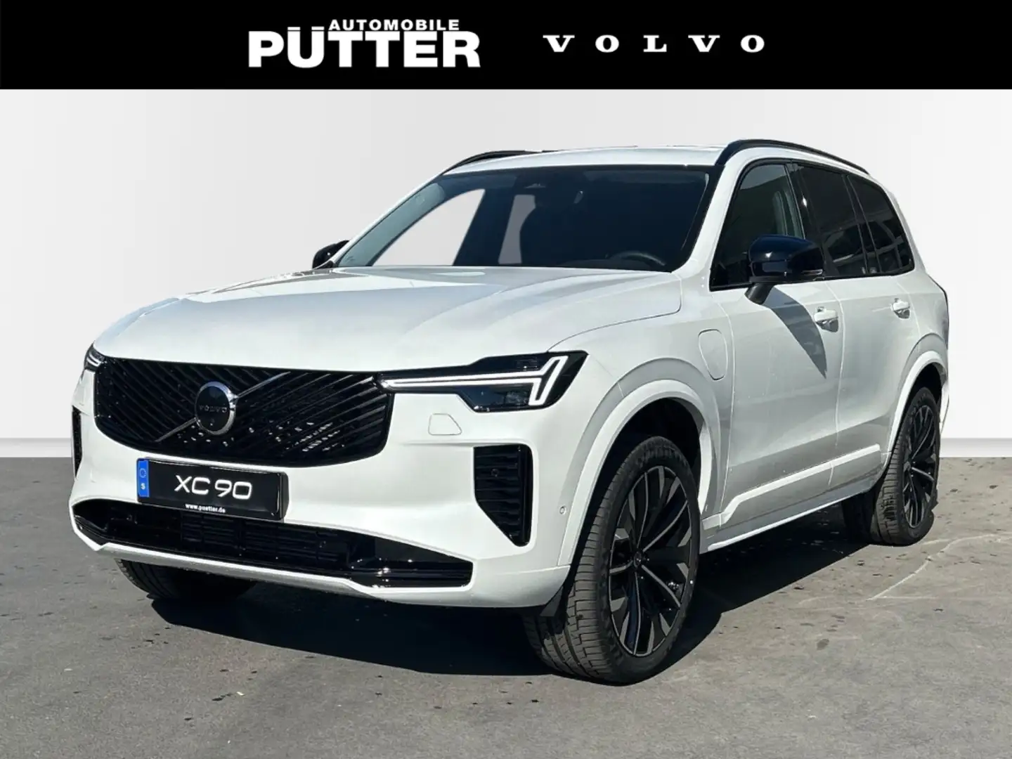 Volvo XC90 Recharge T8 AWD Plus Dark 7-Sitzer 21'' 360 Kamera Weiß - 1