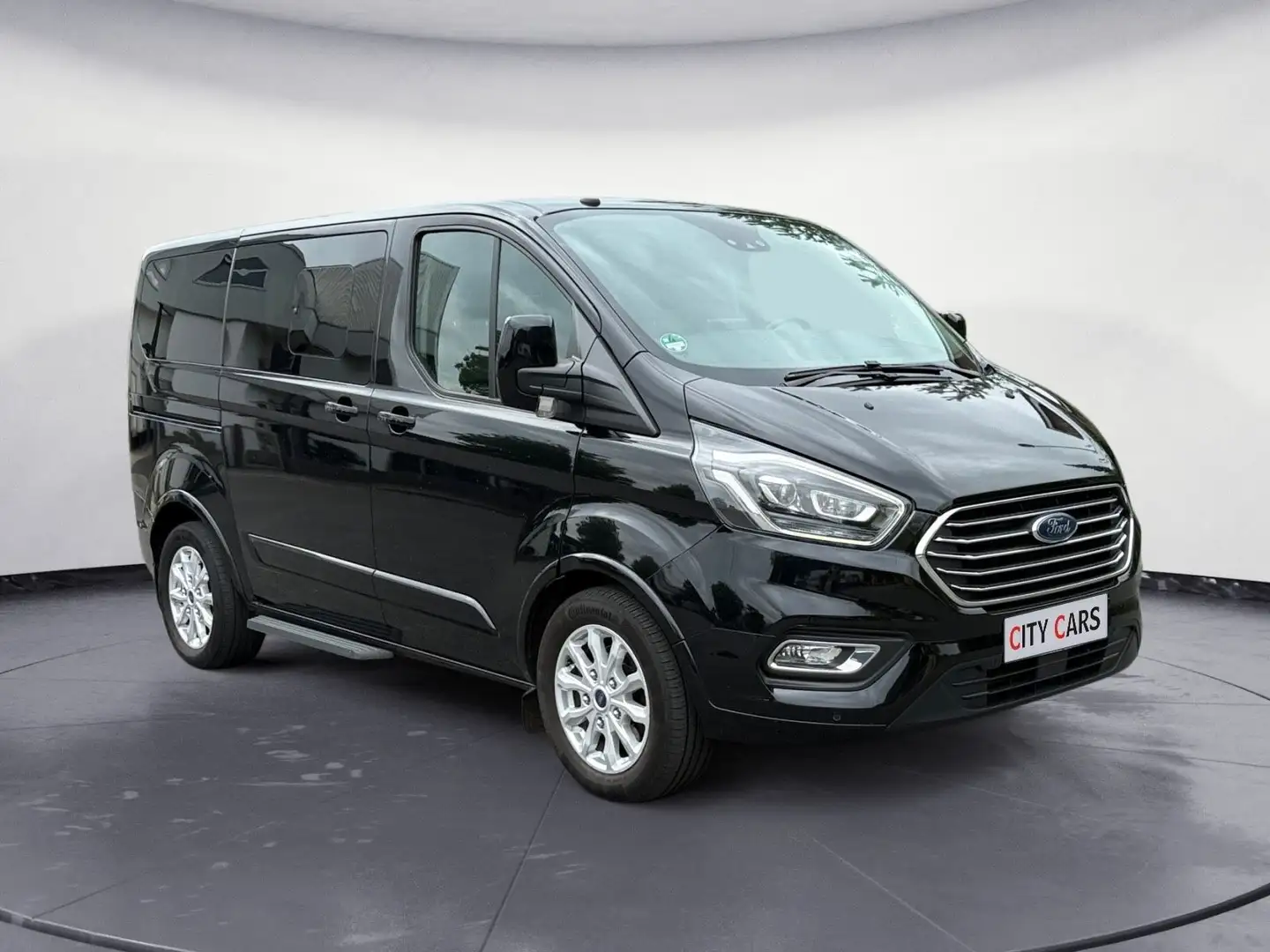 Ford Tourneo Custom Kombi 310 L1 Navi Leder 8.Sitzer Schwarz - 2