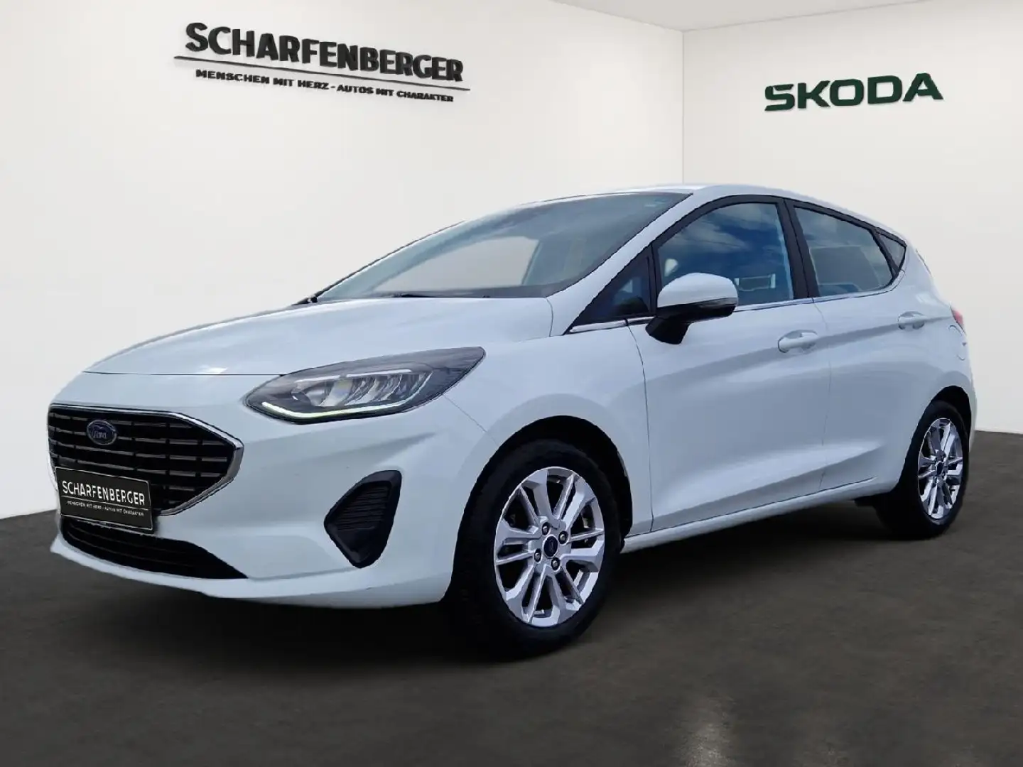 Ford Fiesta Titanium *Navi, LED, LHZ, beh.WSS* Blanc - 1