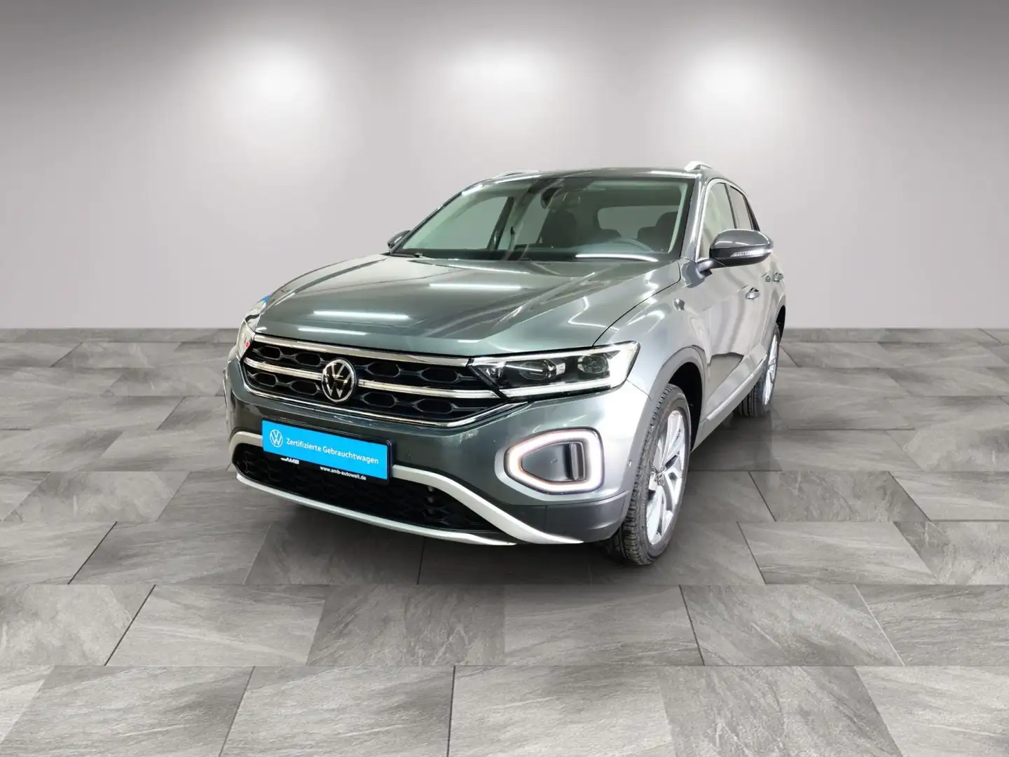 Volkswagen T-Roc Style 2.0 TDI Matrix/Pano/Standhz/03.29Gar Grau - 2