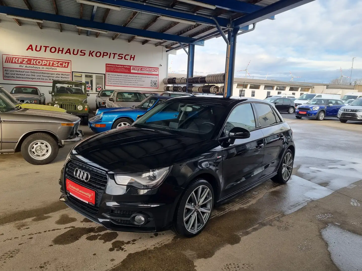 Audi A1 1,2 admired S-Line - Topzustand! Schwarz - 1