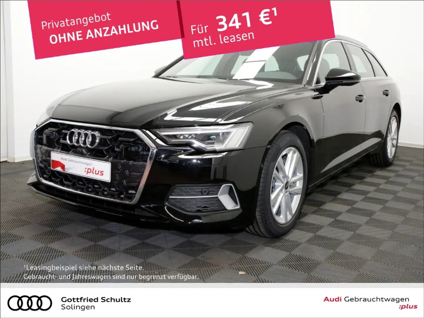 Audi A6 Avant 45 TFSI advanced Schwarz - 1