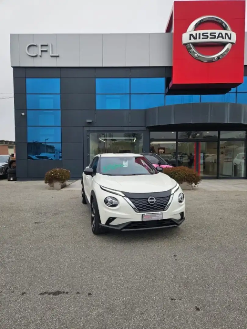 Nissan Juke 1.6 HEV N-Connecta Bianco - 1