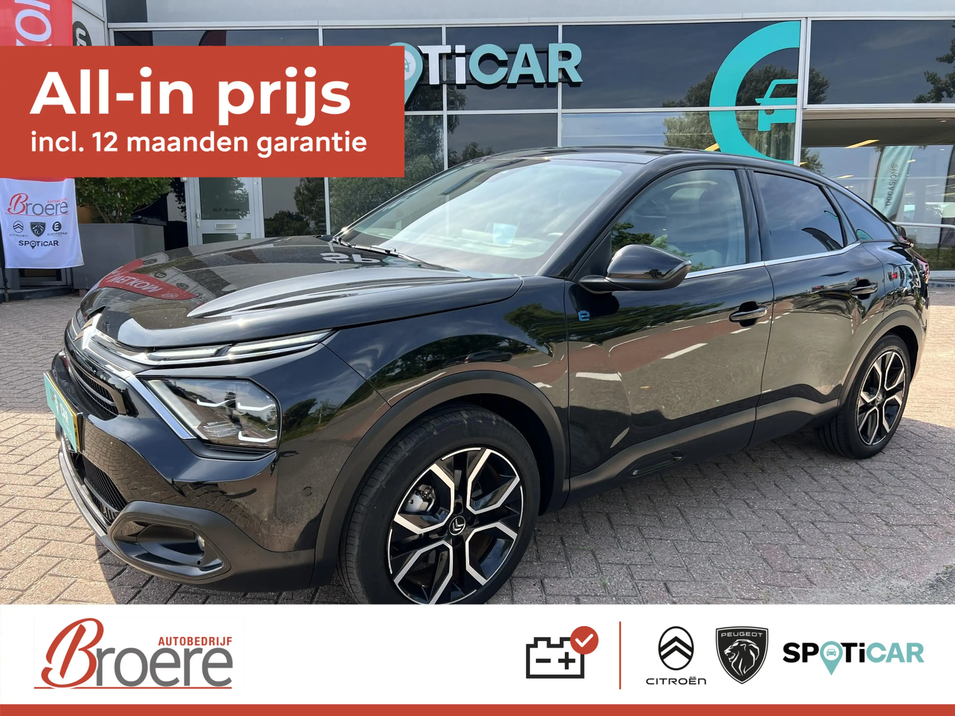 Citroen E-C4 Electric Shine 50 kWh 136 pk Automaat Range tot 320 km Pano
