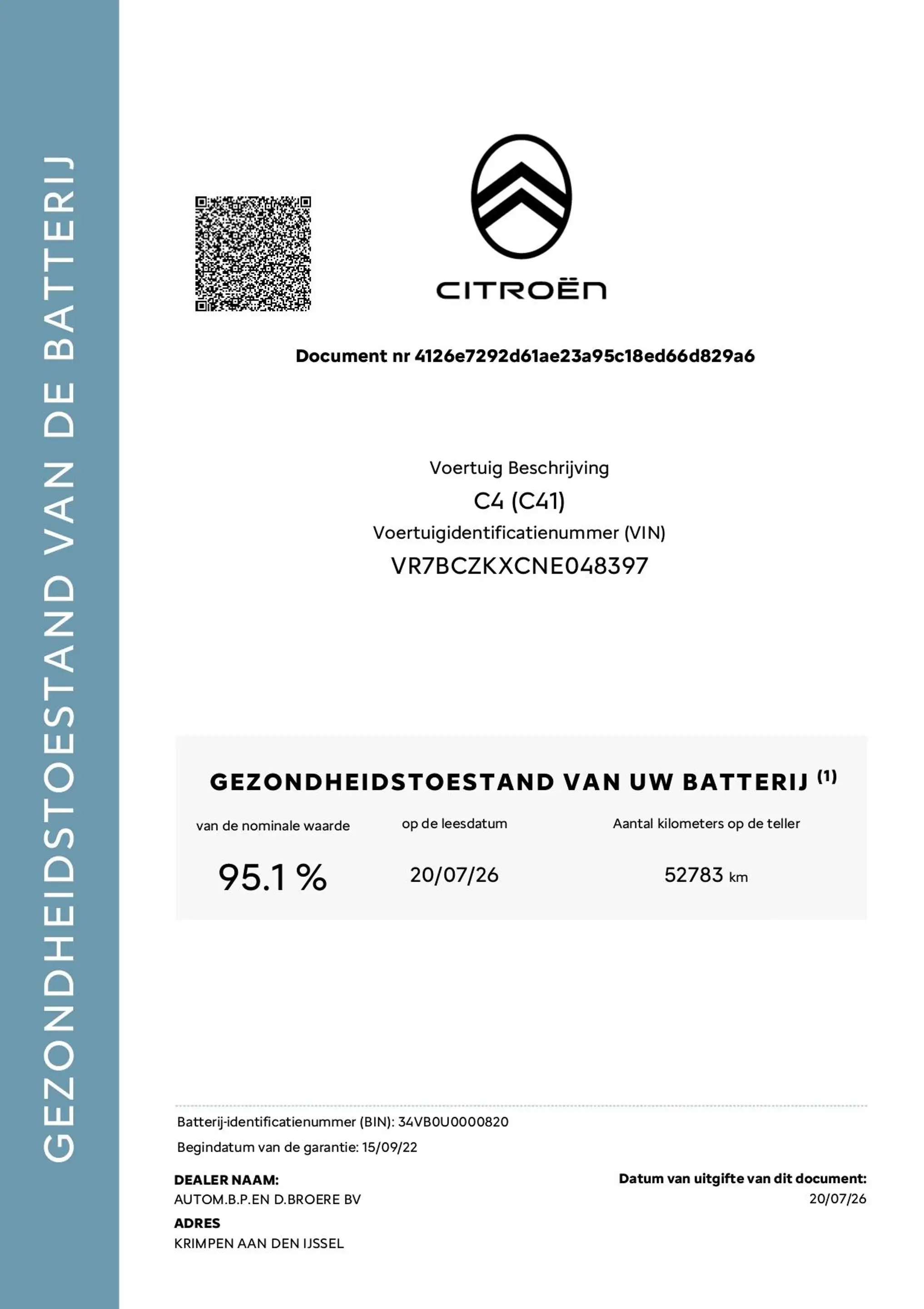 Citroen E-C4 Electric Shine 50 kWh 136 pk Automaat Range tot 320 km Pano — photo 4