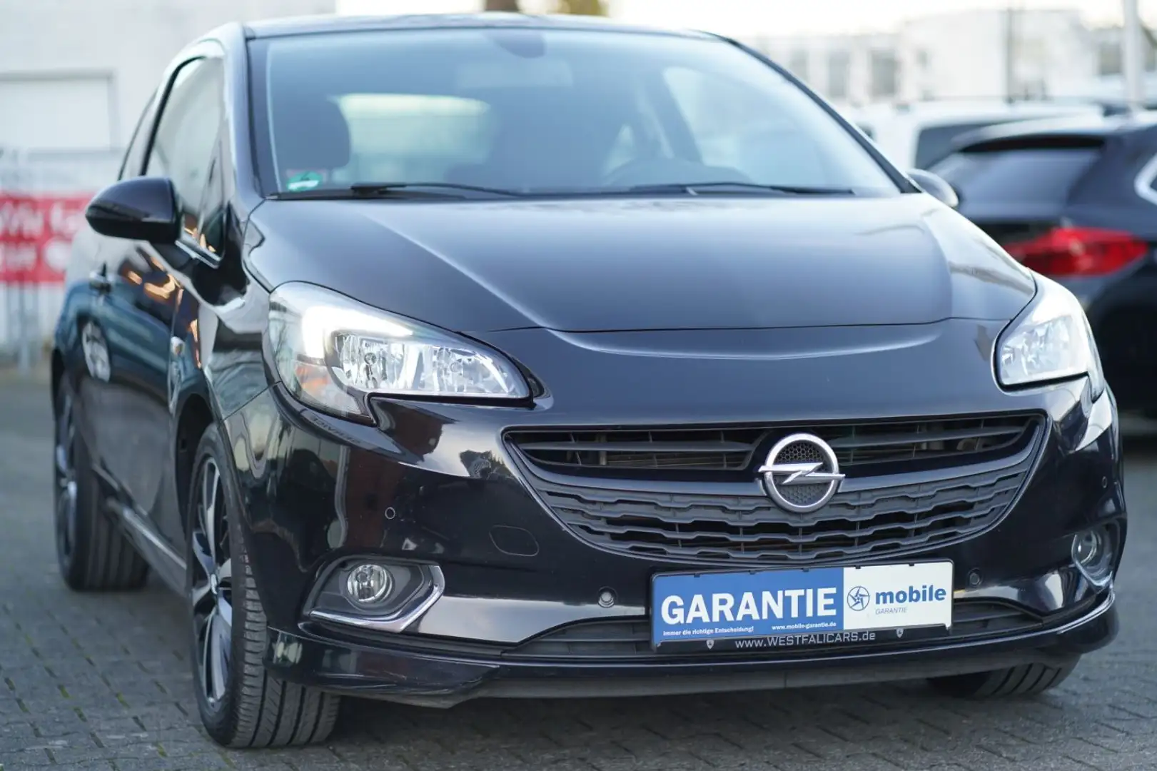 Opel Corsa E Color Edition OPC Line Navi CarPlay 17" Schwarz - 1