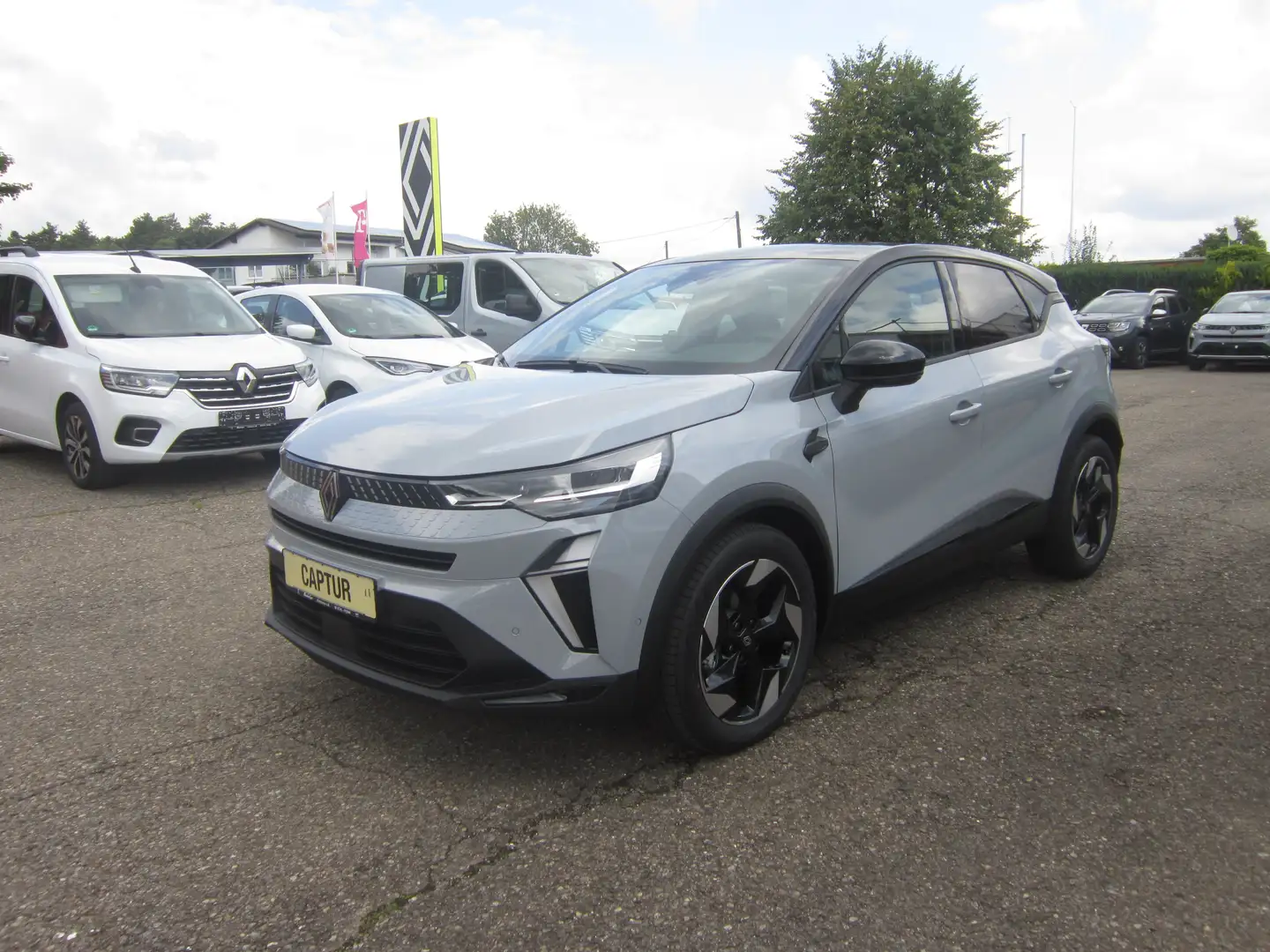 Renault Captur TCe Mild Hybrid 160 EDC TECHNO, Lenkradheizung, Gris - 1
