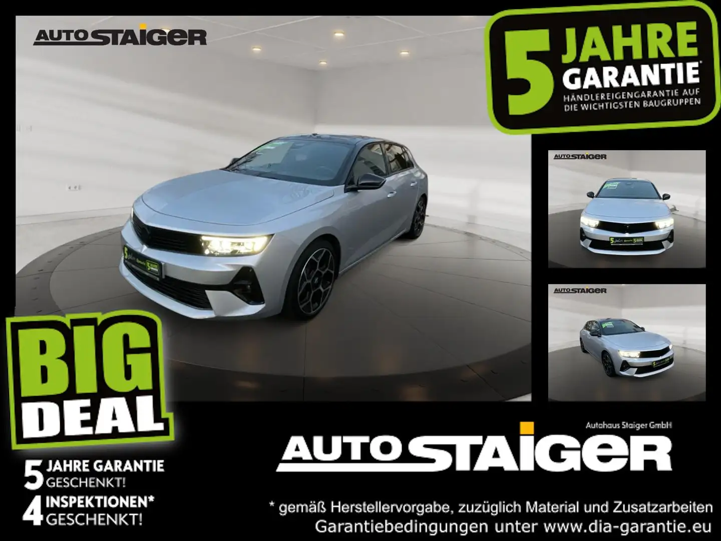 Opel Astra L Ultimate AHK Navi Autom. Rückfahrkamera Grau - 1