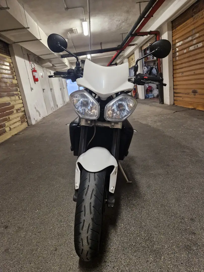 Triumph Street Triple 675 r Blanc - 2