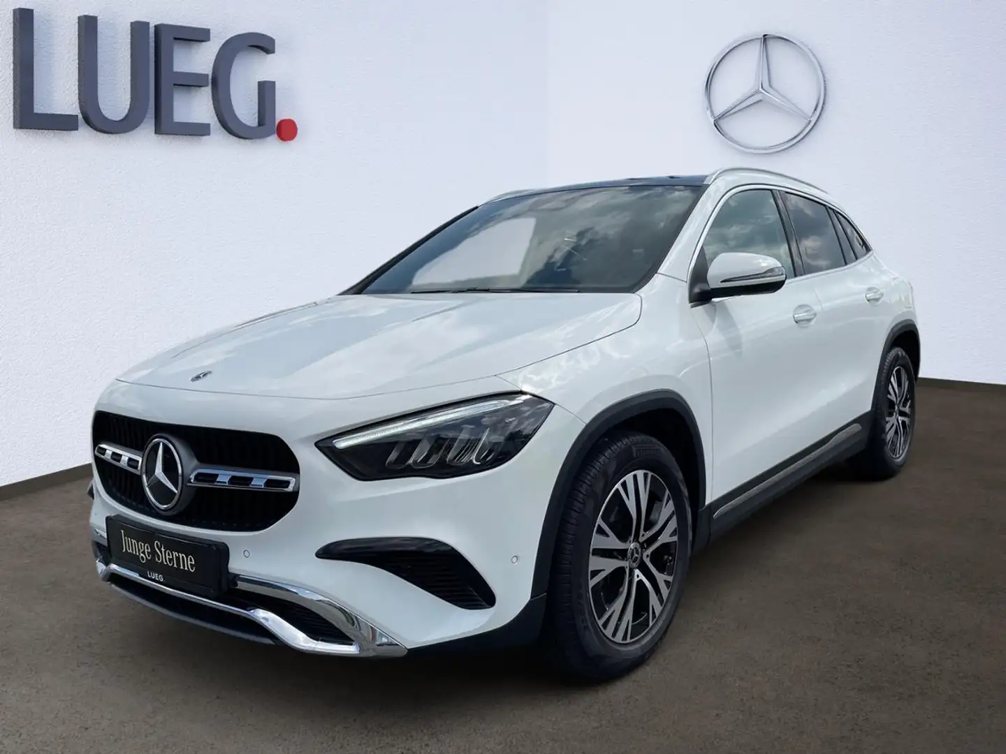 Mercedes-Benz GLA 180 PROGRESSIVE-ADVANCED+TOTWINKEL+LENKRADHZ Weiß - 1