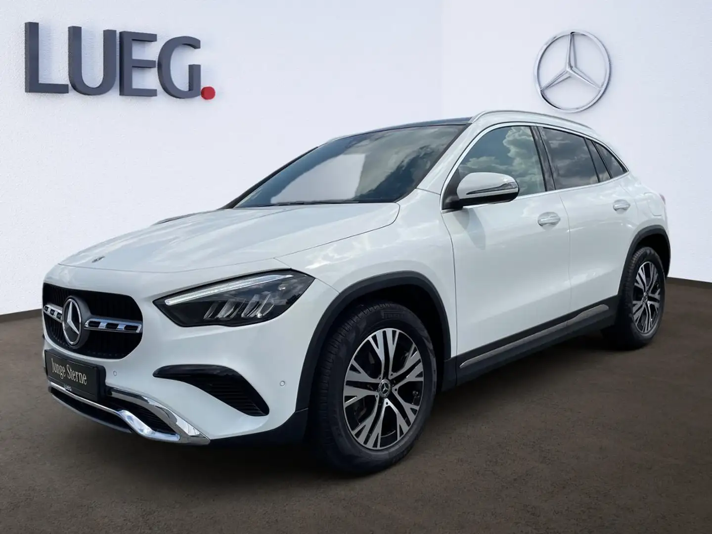 Mercedes-Benz GLA 180 PROGRESSIVE-ADVANCED+TOTWINKEL+LENKRADHZ Weiß - 2