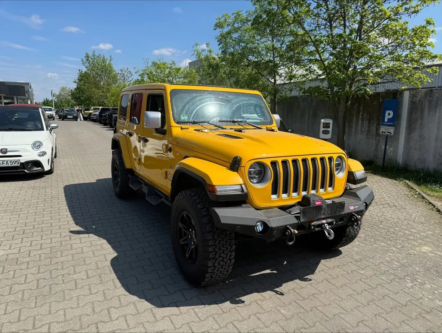 Jeep Wrangler Unlimited JL MY19 Sahara 2.2l CRDi Geel - 2