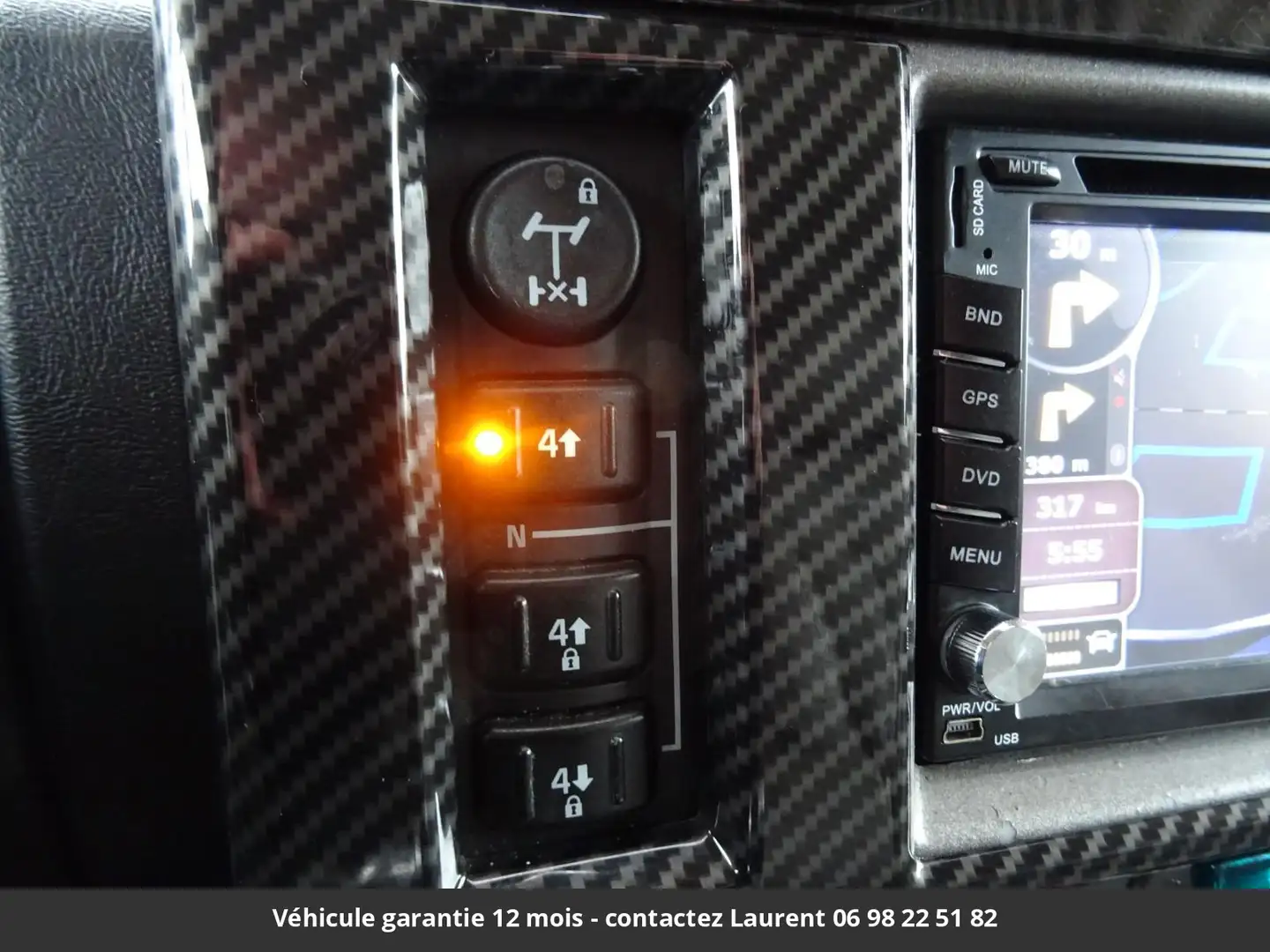 HUMMER H2 6.0L V8 GPLTout compris hors homologation 4500e Červená - 2