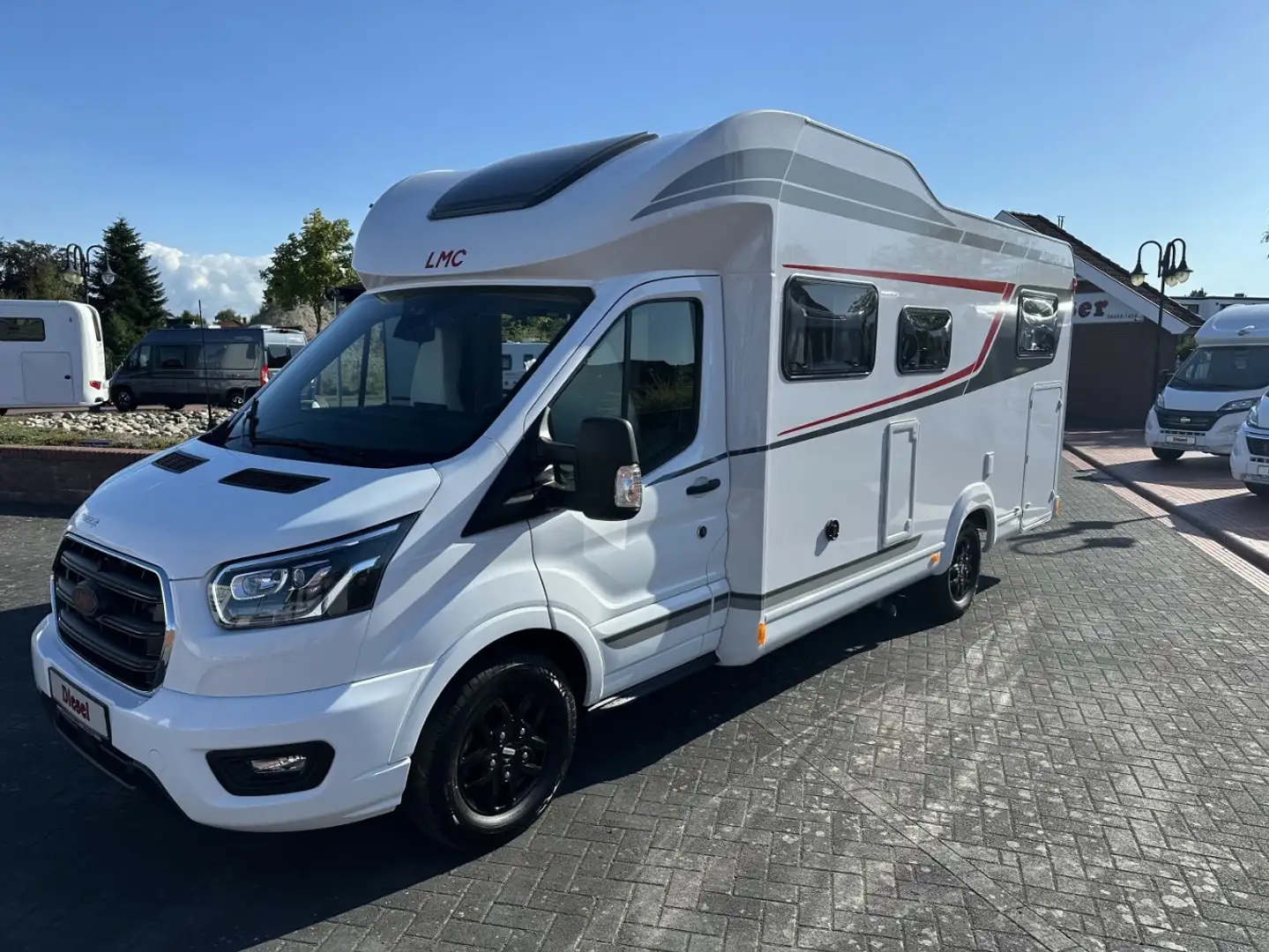 LMC Tourer Lift H 664 UNBENUTZT +Einzelbett+Hubbett+Ma Wit - 2