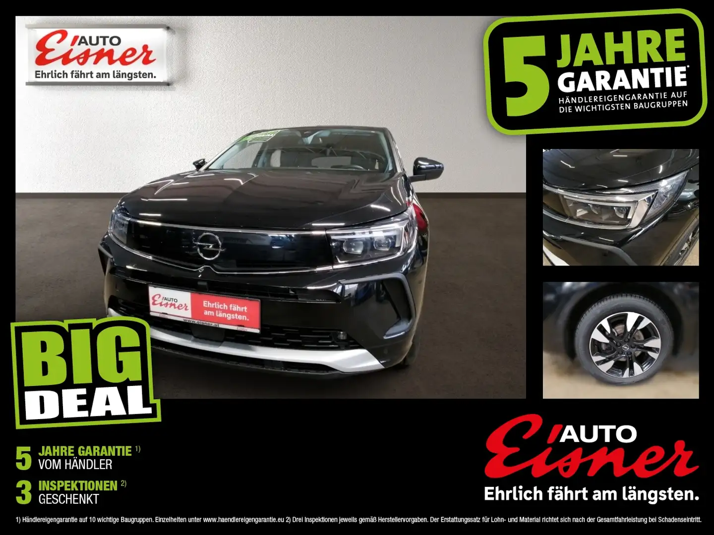 Opel Grandland BUSINESS ELEGANCE Sehr Gute Ausstattung Noir - 1