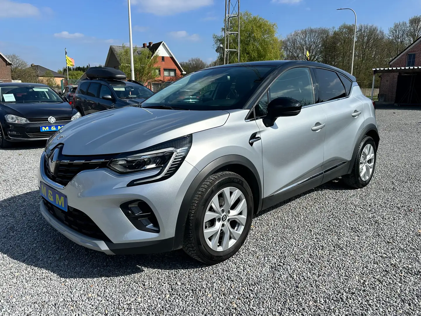 Renault Captur 1.33 TCe Intens ** Automaat * Garantie 02/2027 ** Zilver - 1