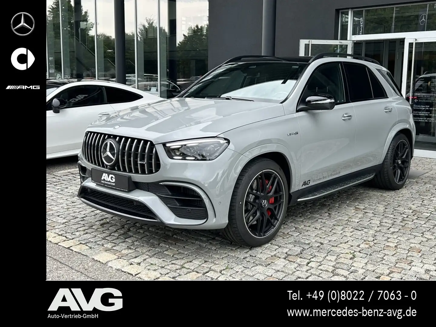 Mercedes-Benz GLE 63 AMG GLE 63 S 4MATIC+ Pano Multi LED Burmester®  360° Gris - 1