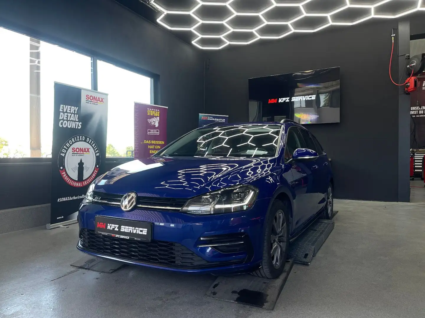Volkswagen Golf VII Variant R-LINE*PDC*NAVI*ACC*LED Azul - 1