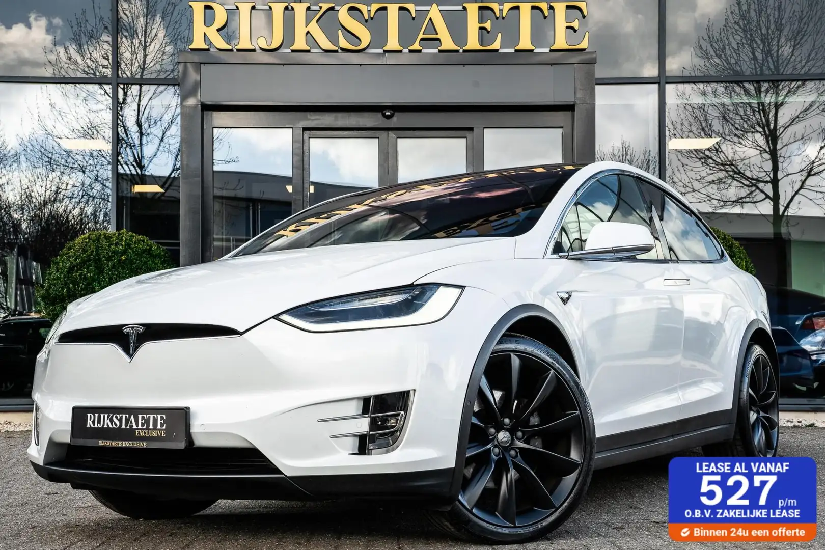 Tesla Model X 100D|AUTOPILOT|PANO|22''|360°|LEDER|KEYLESS Blanc - 1