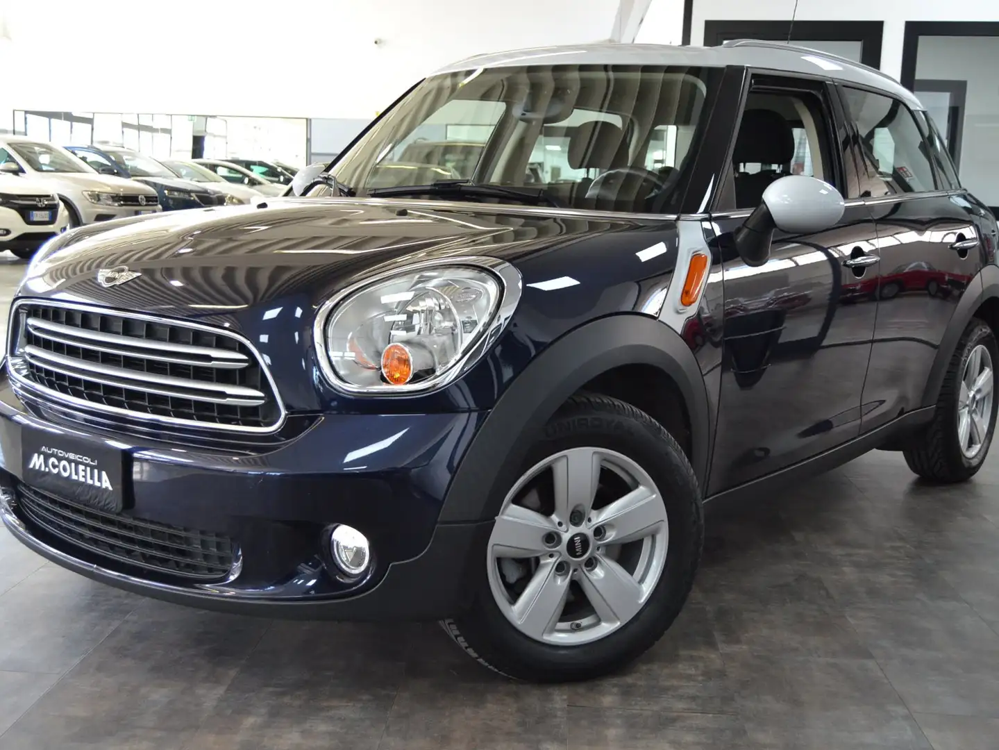 MINI Cooper D Countryman 1.6D 110CV CooperD Navi/Cruise/KMDOC/Bluetooth Bleu - 1