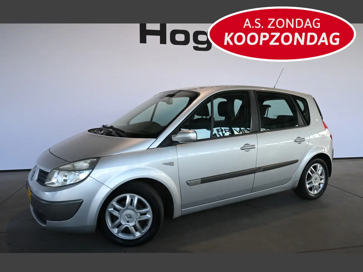 Renault Scenic 1.6-16V Expression Luxe Clima Trekhaak Direct Leve Grijs - 1