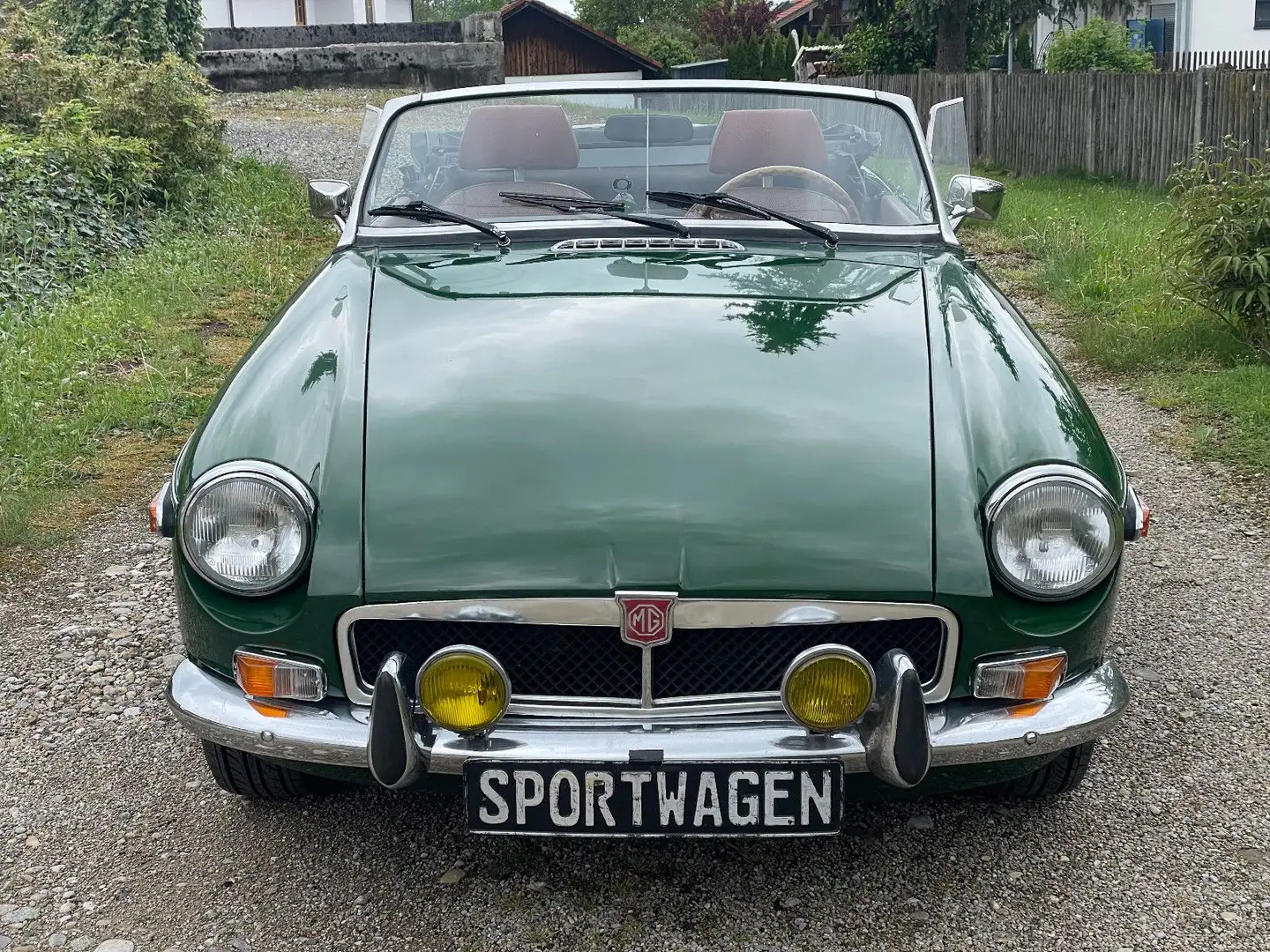 MG MGB H-Nummer Speichenräder!!!M Verde - 2