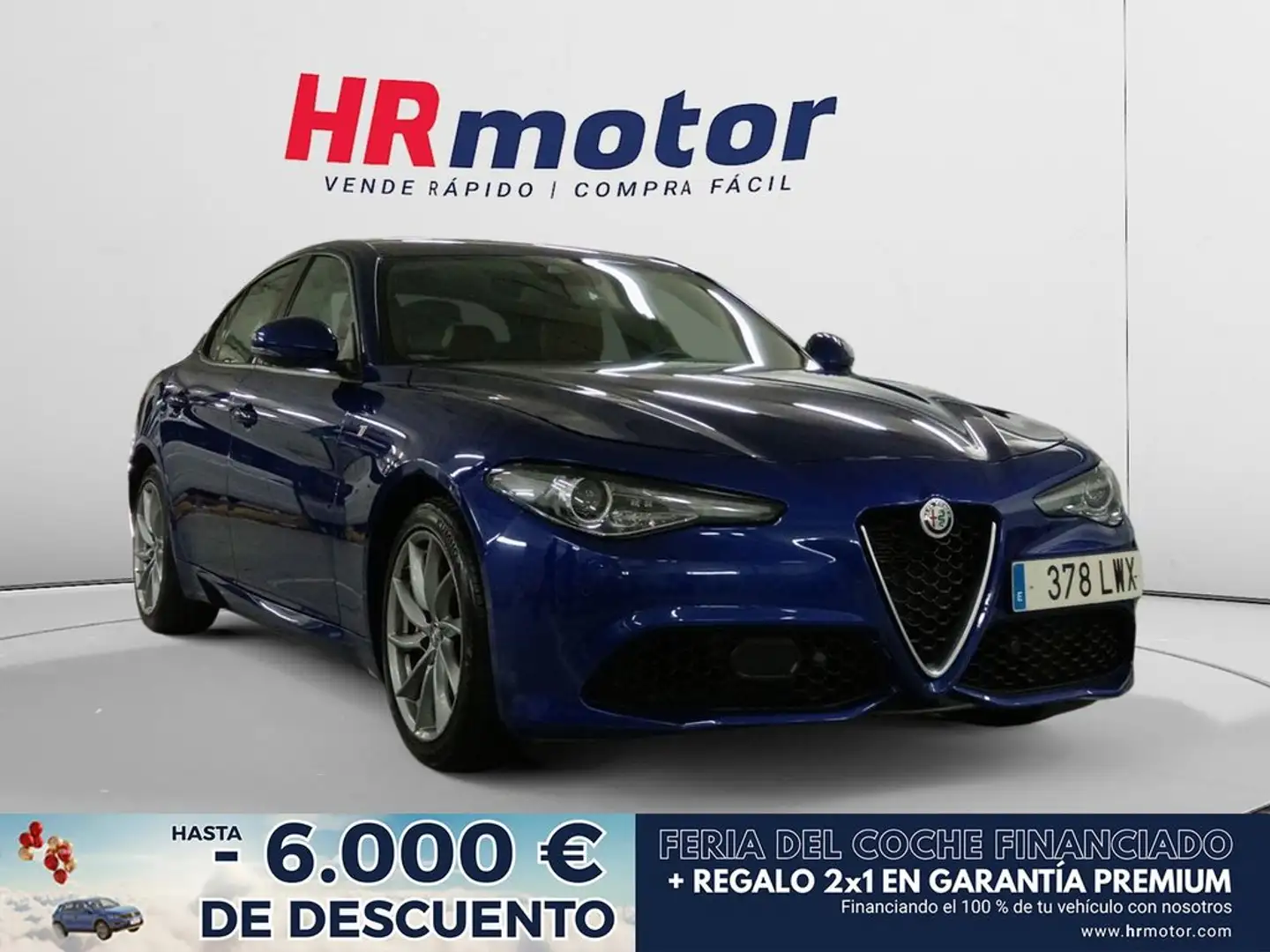 Alfa Romeo Giulia Ti Q4 Azul - 1