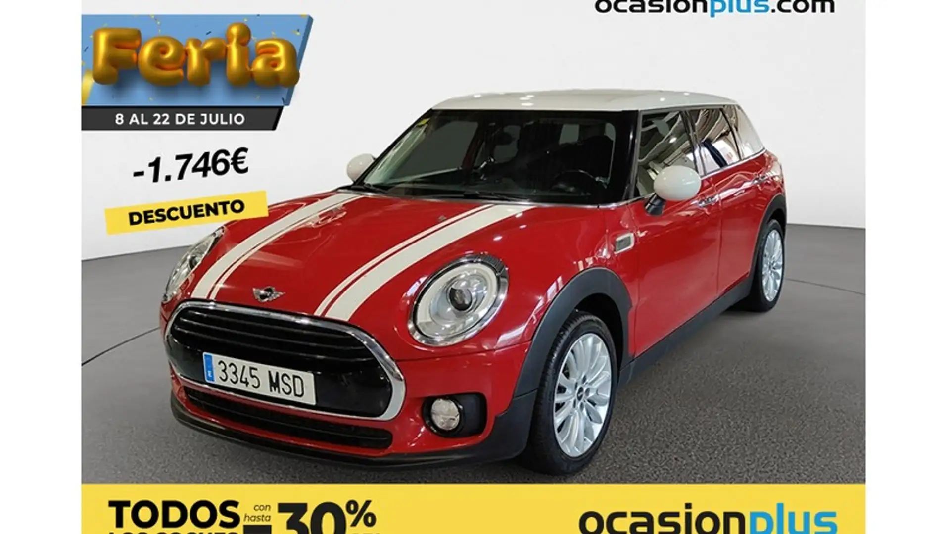 MINI Cooper Clubman Rojo - 1