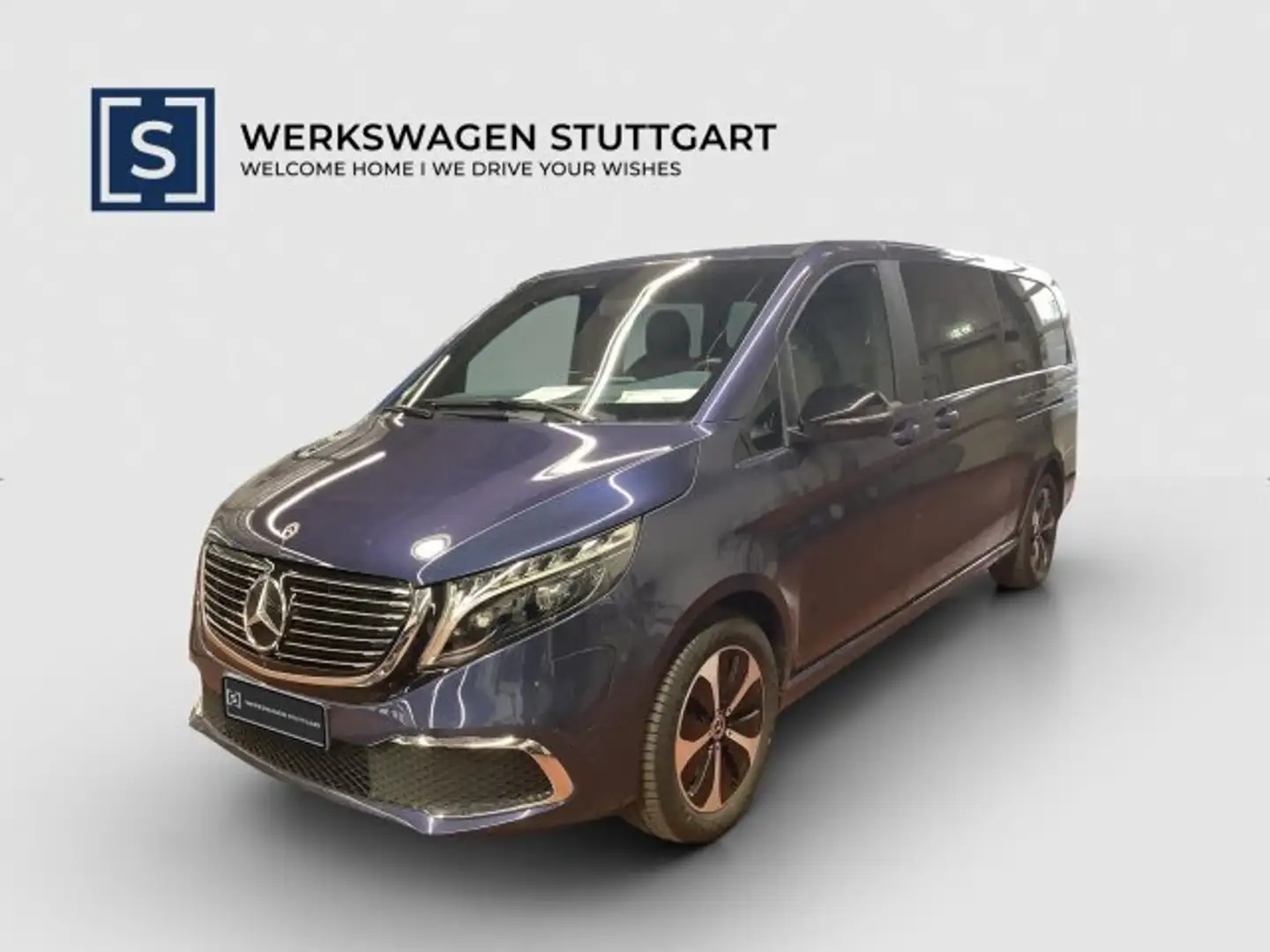 Mercedes-Benz EQV 300 EQV 300 AVANTGARDE Extralang EL.TÜR AIRMATIC 360 Blau - 1