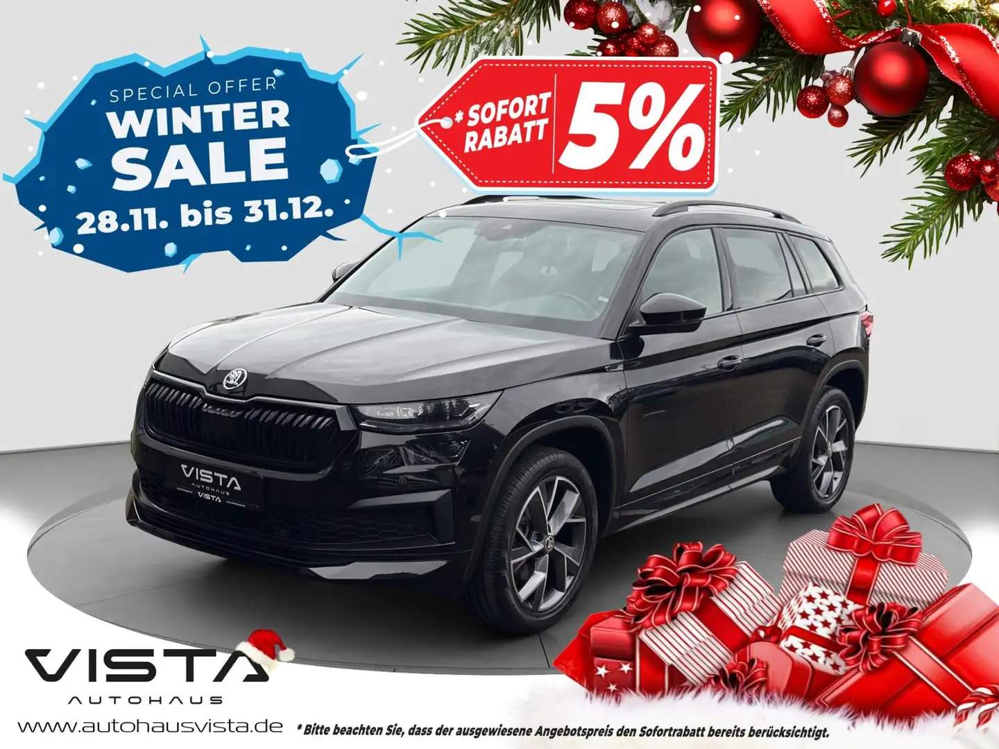 Skoda Kodiaq Sportline 2.0 TDI*PANO*AHK*KAM*ACC*MATRIX Negro - 1