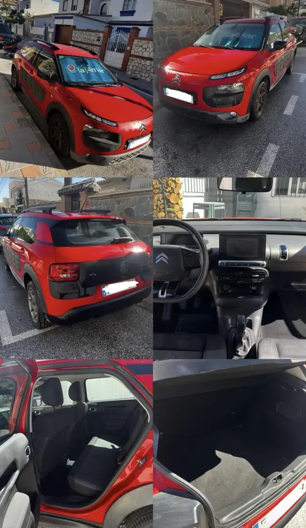 Citroen C4 Cactus 1.2 VTi Feel Cool 82 Rojo - 1