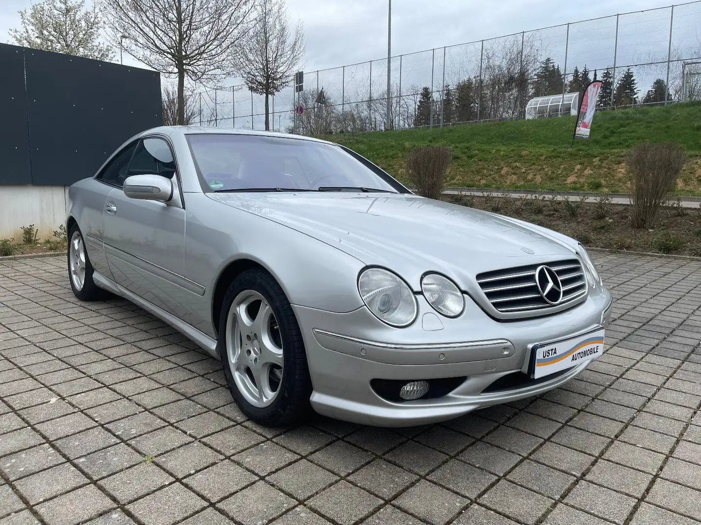 Mercedes-Benz 500 CL Coupe 500 AMG,1.HAND,VolleHistry.,Vollast Srebrny - 1