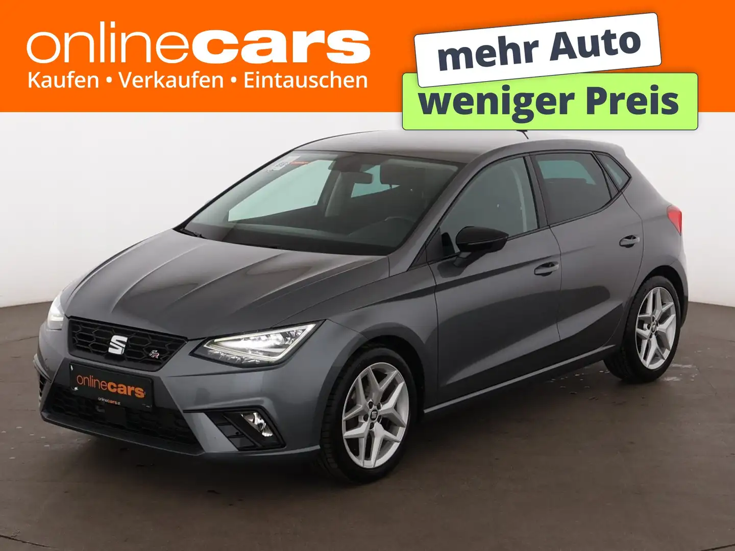 SEAT Ibiza 1.0 TSI FR LED SITZHZG TEMPOMAT KLIMA Grau - 1