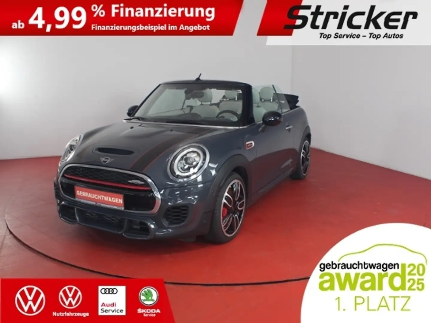 MINI John Cooper Works Cabrio 249,-ohne Anzahlung Harman Kardon Gri - 1
