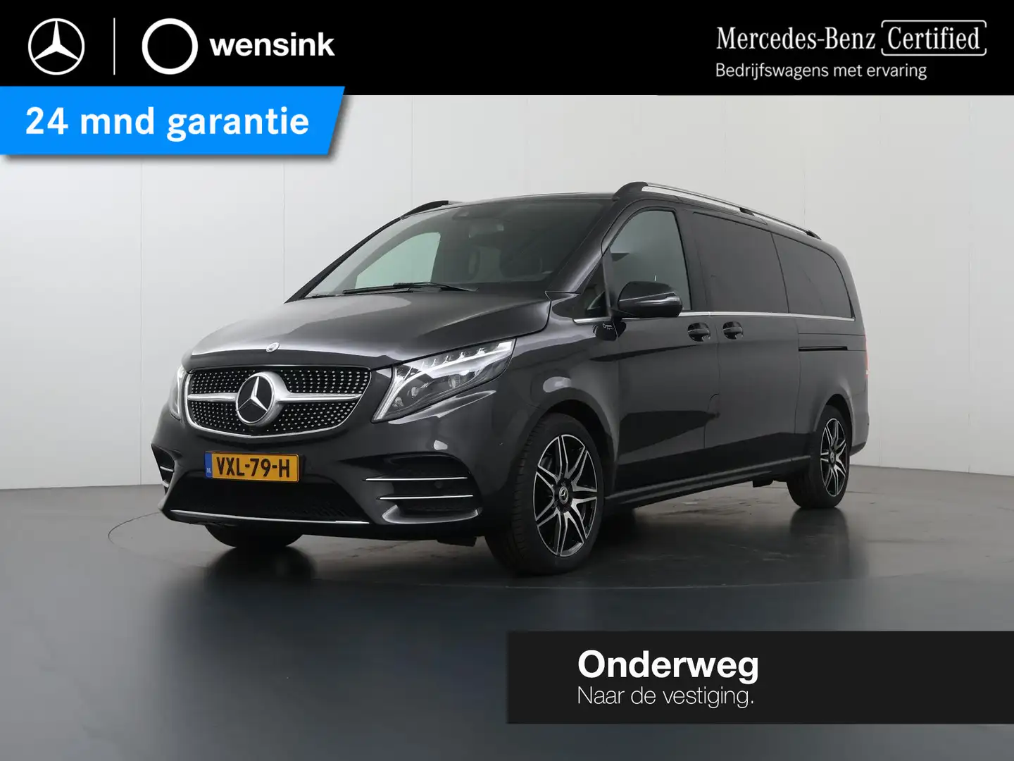 Mercedes-Benz V 300 300d | XL L3 | DUBBEL CABINE | AVANTGARDE | AMG | Grijs - 1