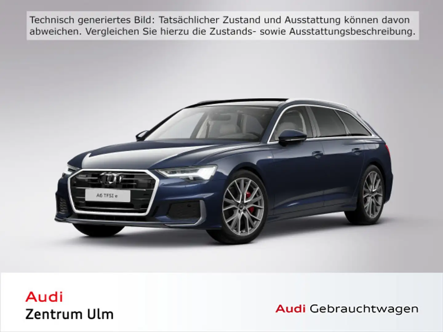 Audi A6 55 2.0 TFSI e quattro Avant sport PANO AHK 20 Blau - 1